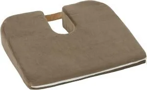 DMI Gradual Slope Seat Cushion for Coccyx, Sciatica and Tailbone Pain Used With Dining Room Chairs
