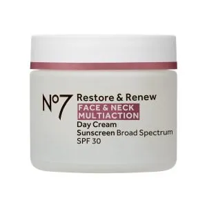 No7 Restore & Renew Multi Action Face & Neck SPF 30 Day Cream