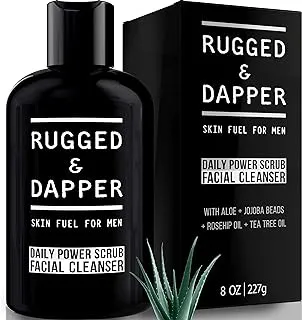 Premium Mens Face Wash, 2-in-1 Mens Face Scrub and Face Wash