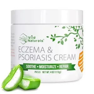 Eczema & Psoriasis Cream for Dry and Itchy Skin - Eczema Cream for Adults & Kids