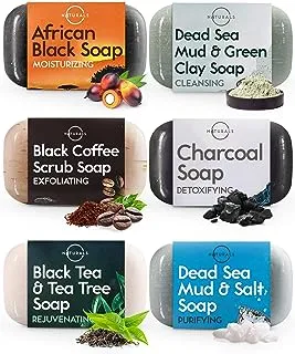 O Naturals 6 PCS Black Soap
