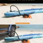 OutdoorMaster Shark 3 Paddle Board Pump - Fast Inflation & 4 Board Capacity