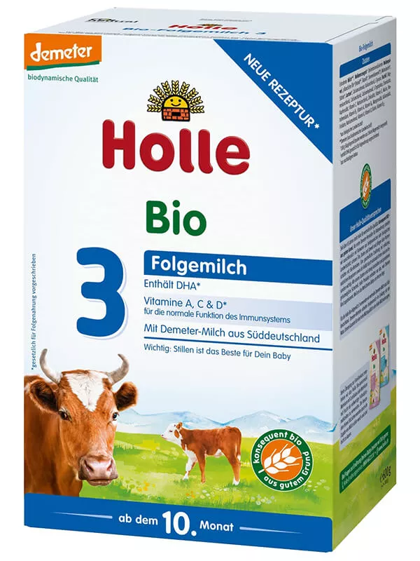 信頼 Holle HOLIPP | Formula Milk Baby Organic 3 Stage Bio ミルク