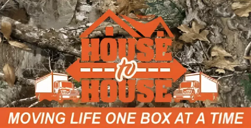 House To House Moving Company Logo 2025