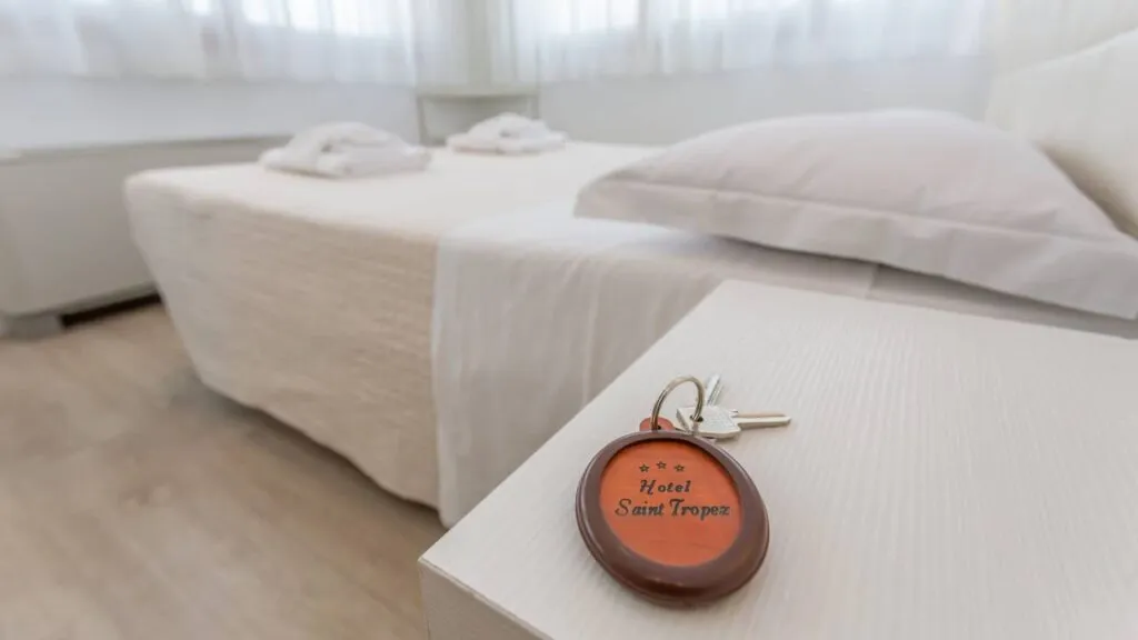 camera matrimoniale hotel Saint Tropez Riccione