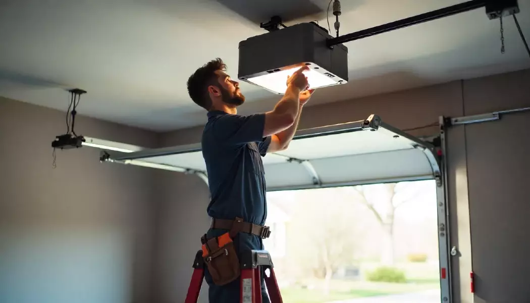 Garage Door Opener Repair in Mustang, OK