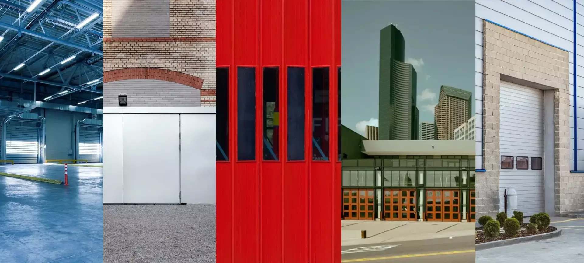 Get garage doors including sectional doors, galvanized steel doors, rolling sheet doors and more