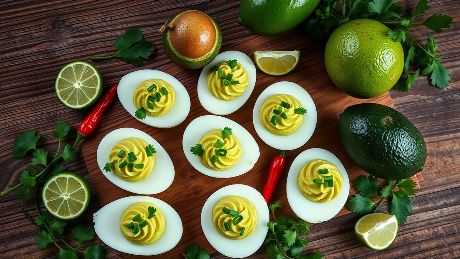 Avocado-Teufelseier Rezept: Der perfekte Keto-Snack