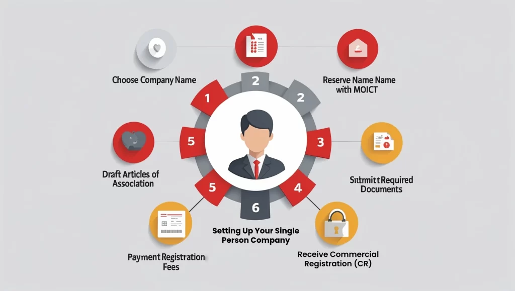 Steps for Setting Up Your Single Person Company