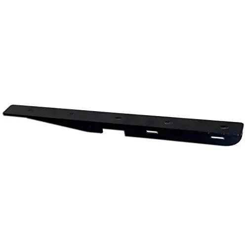 CounterBalance Islandbar Countertop Support Bracket - Single - 24" Black Powder Coated - Floating Look Hidden Support for Granite, Quartz, Solid Surfaces, etc. - Heavy Duty 500 Pound Capacity - Single