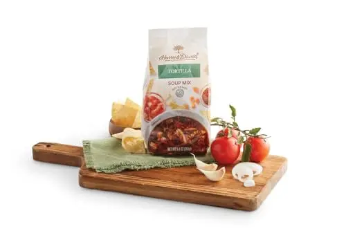 Harry & David Tortilla Soup Mix, Easy Vegetarian Soup, Quick & Fast Dinners, Weeknight Dinner Solution, Pantry Staple, Comfort Food, 9.4Oz