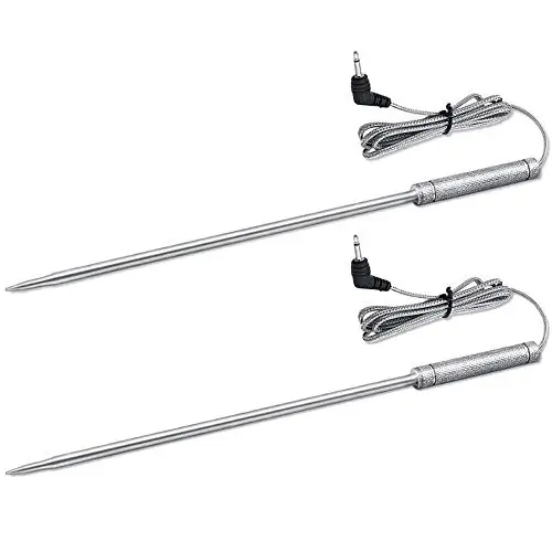 eBasics Meat Thermometer Probe Replacement Temperature Probe Compatible with Thermopro TP20, TP17, TP16, TP10,TP09, TP08, TP-08S, TP-07, TP06S, TP04, TP25, TP27, TP28, TP829, TP930