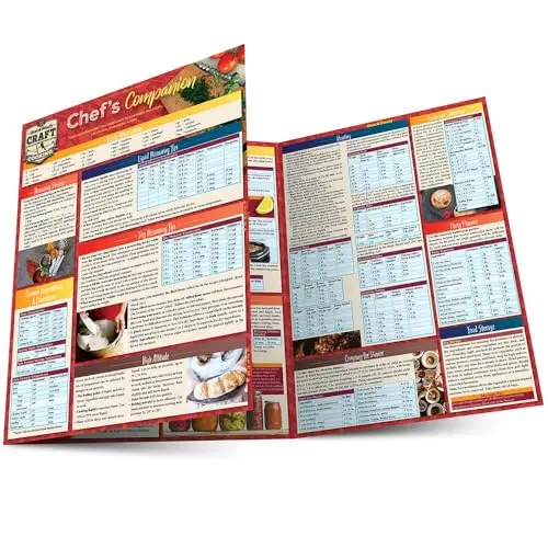 Chef's Companion: a QuickStudy Laminated Reference Guide (Quickstudy Reference Guide)