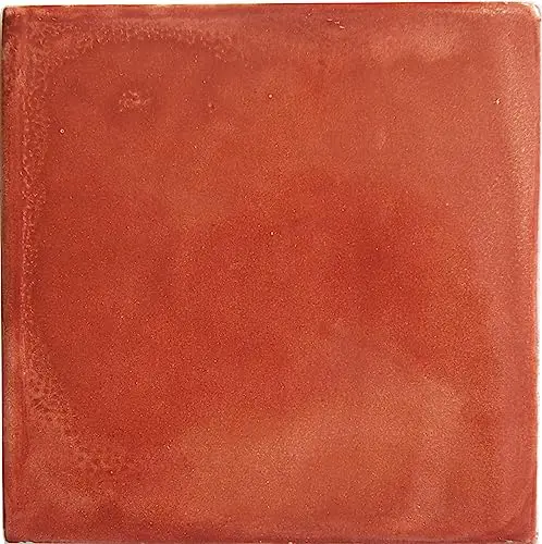 6x6 4 pcs Glazed Terracotta Clay Tile