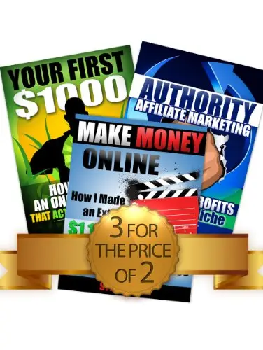 Online Business Bundle: Your First $1000 + Make Money Online + Authority Affiliate Marketing