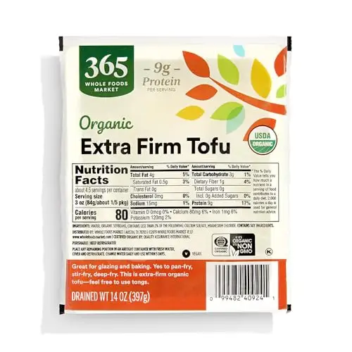 365 by Whole Foods Market, Organic Extra Firm Tofu, 14 oz