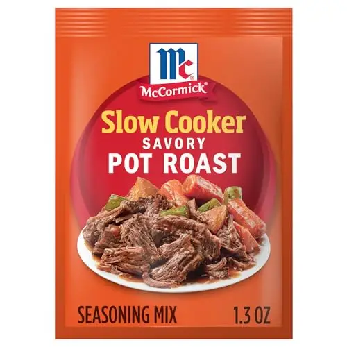 McCormick, Slow Cooker Savory Pot Roast Seasoning Mix, 1.3 Oz (Pack of 1)
