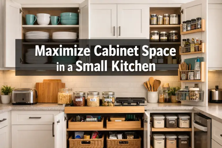 How to Maximize Cabinet Space in a Small Kitchen