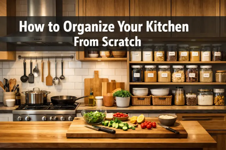 How to Organize Your Kitchen From Scratch: Zone-by-Zone Guide
