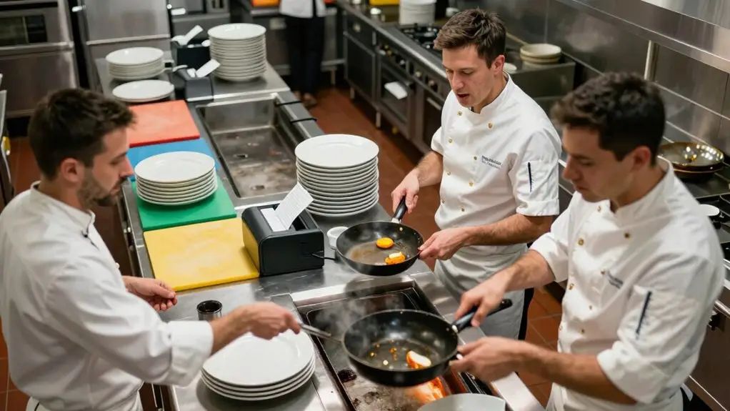 one cook one station one caller