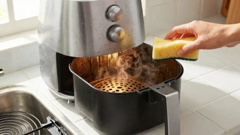 step by step air fryer cleaning
