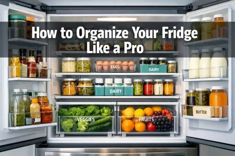 How to Organize Your Fridge Like a Pro: Zone-by-Zone Guide
