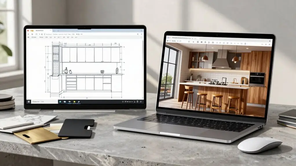 browser based 3d kitchen design