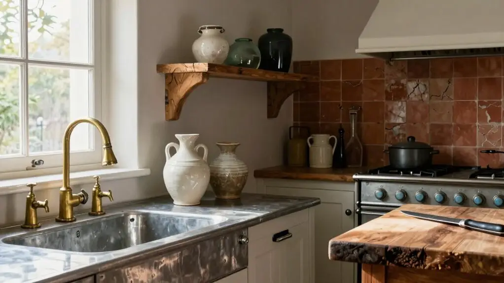 collected mismatched cabinet hardware