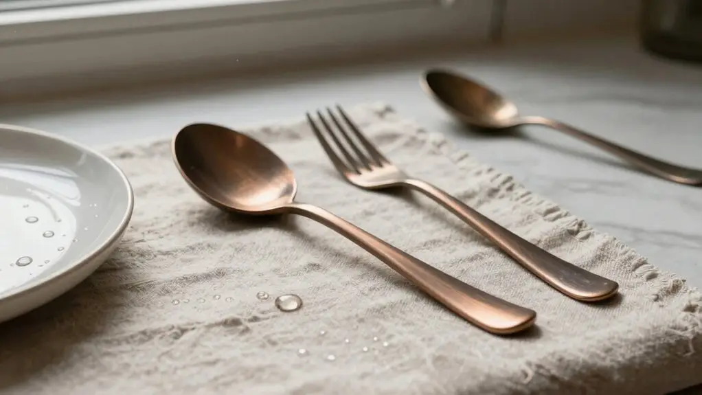 durable matching flatware set