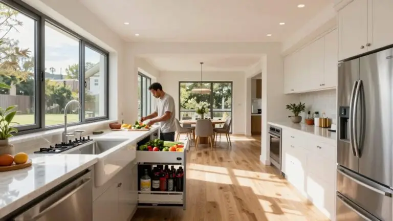 functional safe kitchen layout