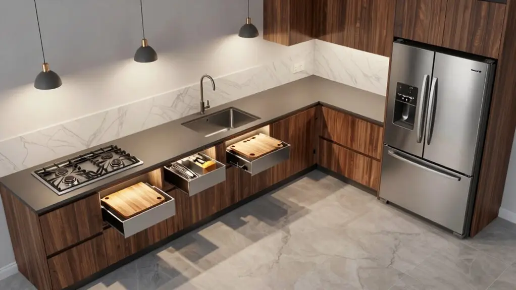 kitchen counter placement tips