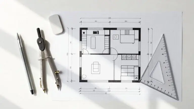 kitchen layout drawing steps
