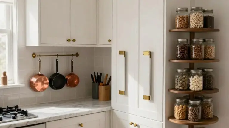 kitchen storage space maximization