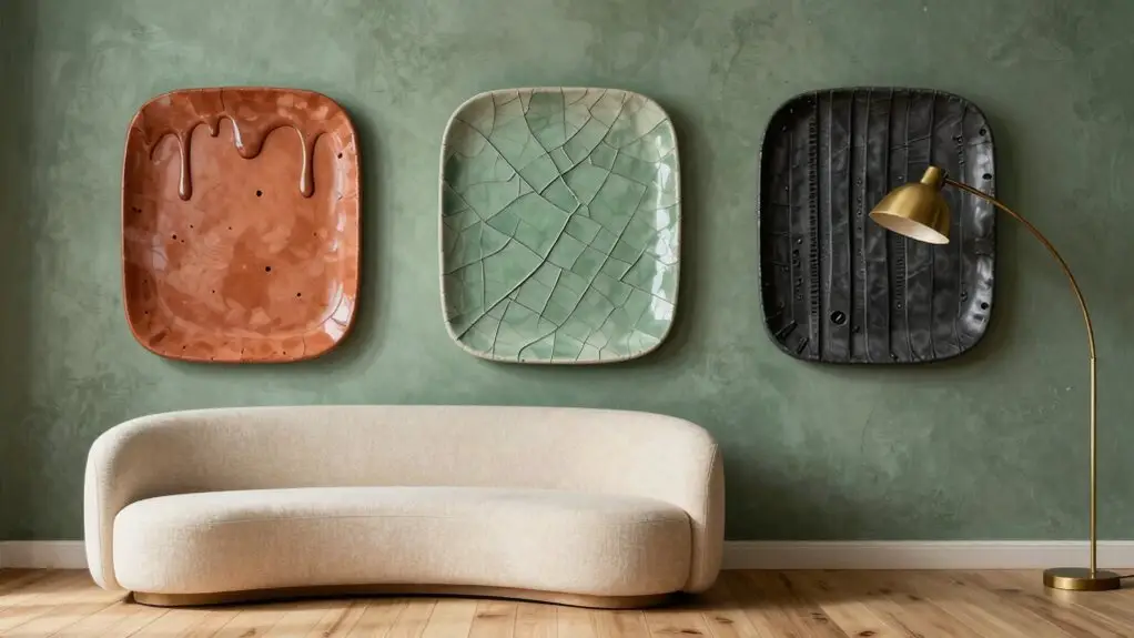 mix vintage wall plate styles