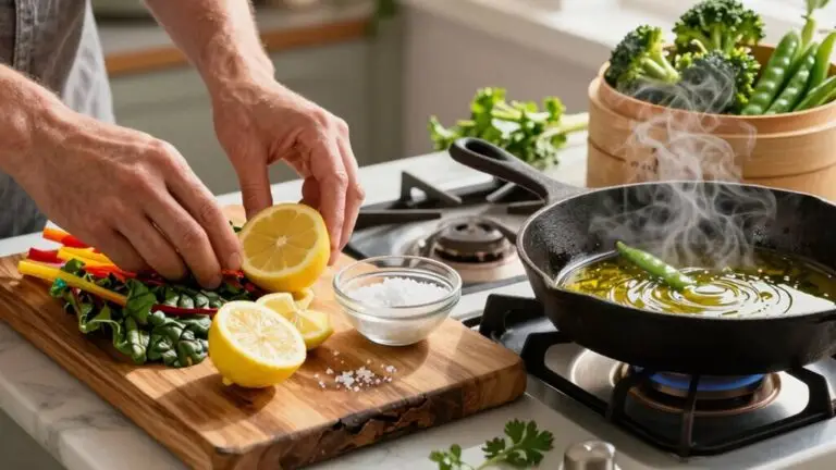 three healthy cooking habits