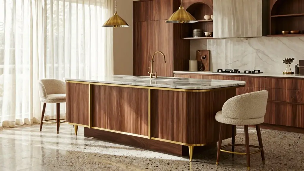 wheeled butcher block kitchen island