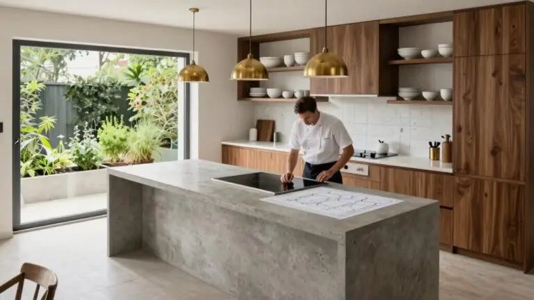 seven step kitchen layout design