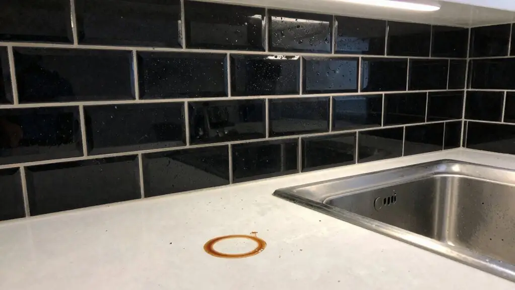 avoid smudging textured grime
