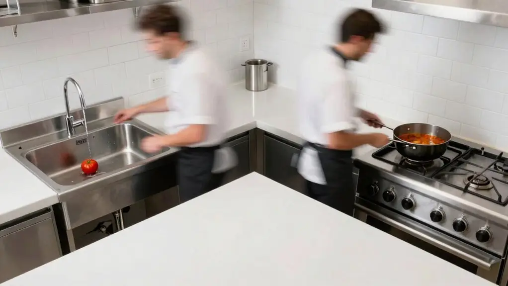 core kitchen work zone basics