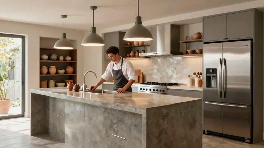 kitchen layouts 42 inch clearance