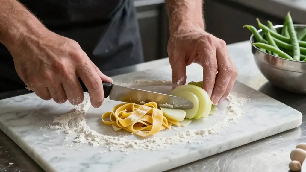 kitchen prep workflow stages