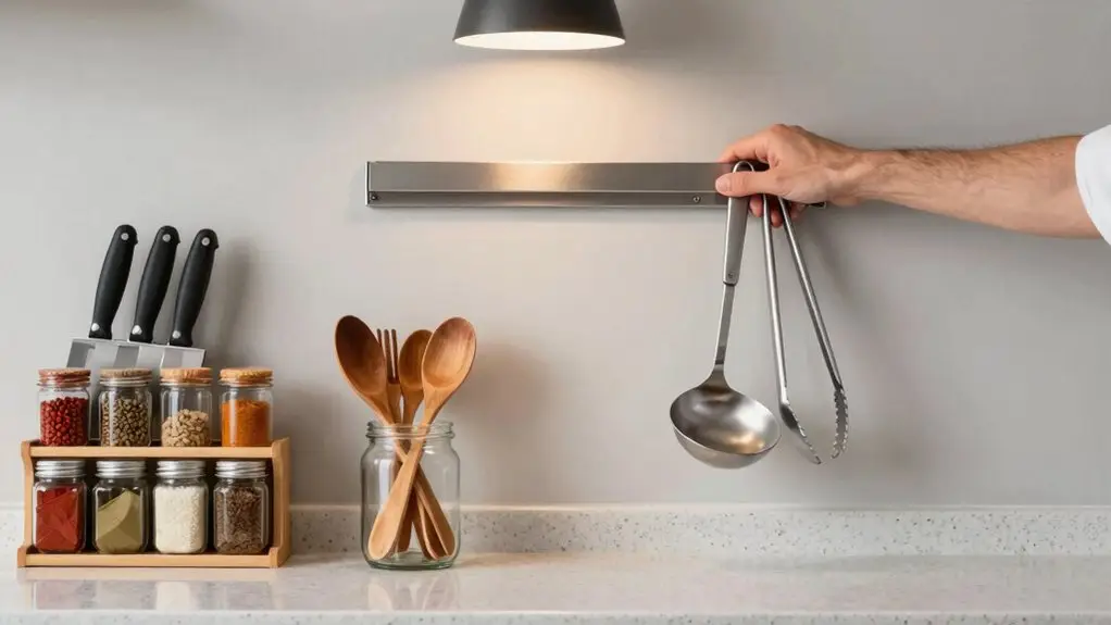 maximize vertical cabinet storage