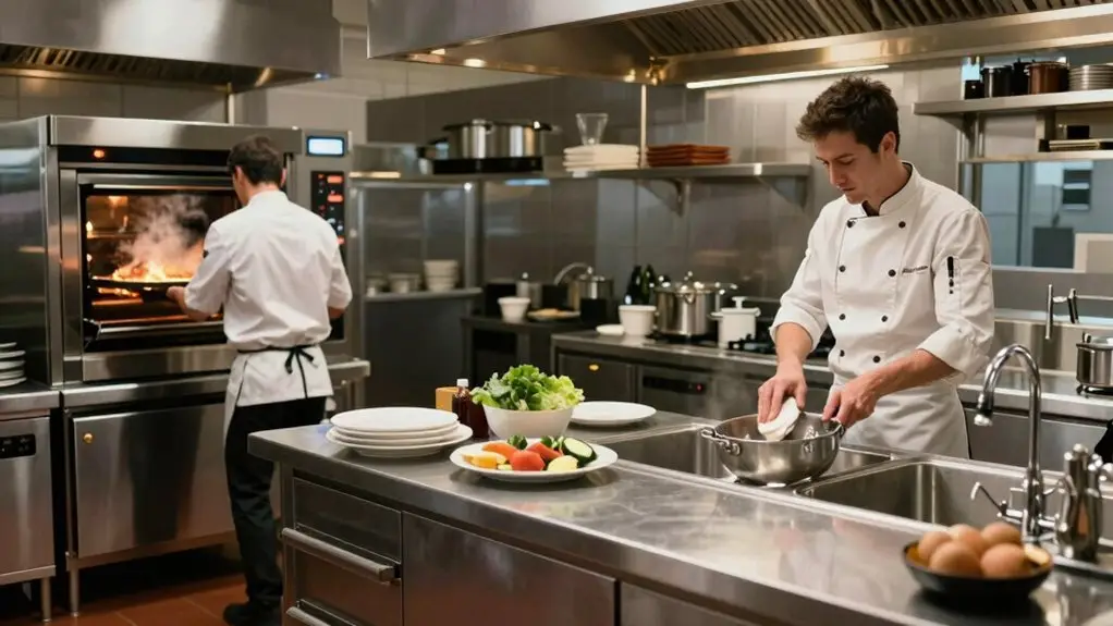 second oven second sink workflow