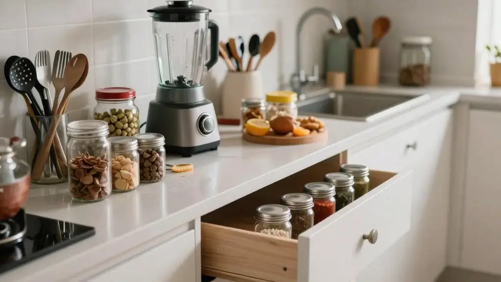 counter space for daily tools
