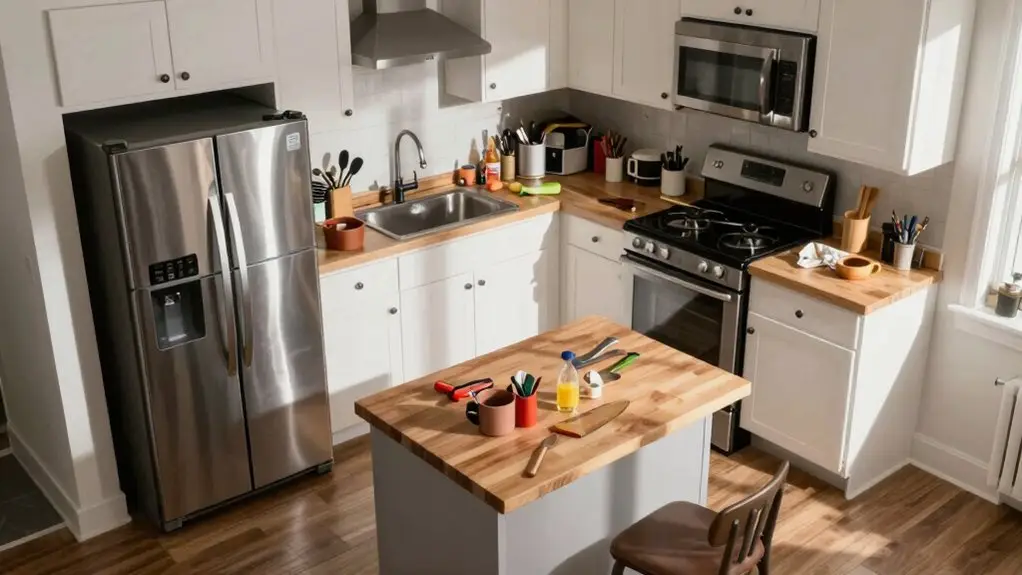 kitchen zones workflow planning