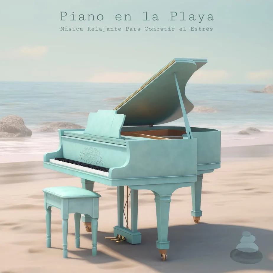 Muฬsica Relajante Para Combatir el Estreฬs - Piano en la Playa