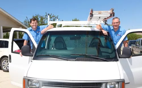 Robert and Kenneth in 2010