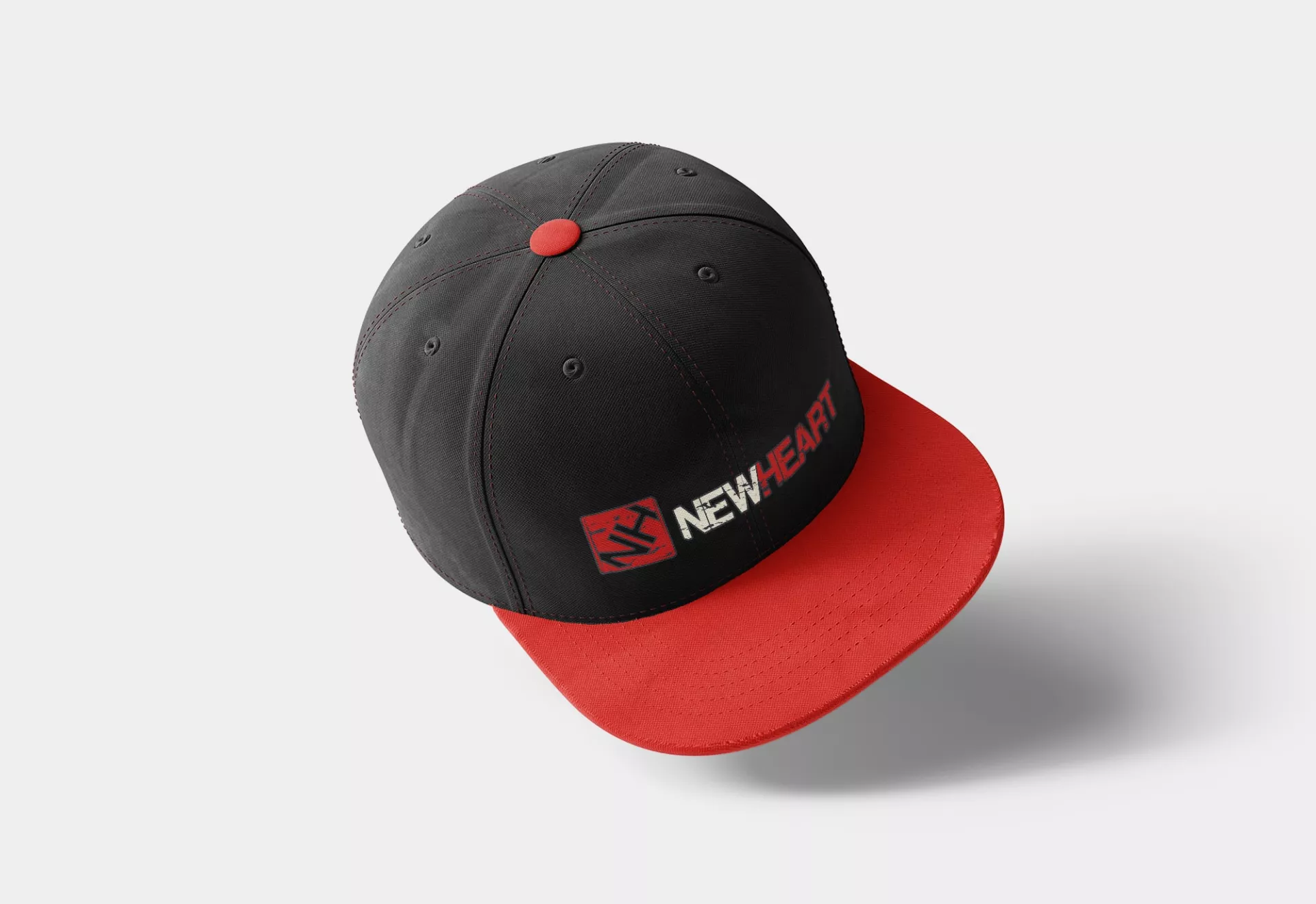 New Heart Fellowship Brand Development Baseball Cap by Matcha Design New Heart Fellowship Brand Development Baseball Cap