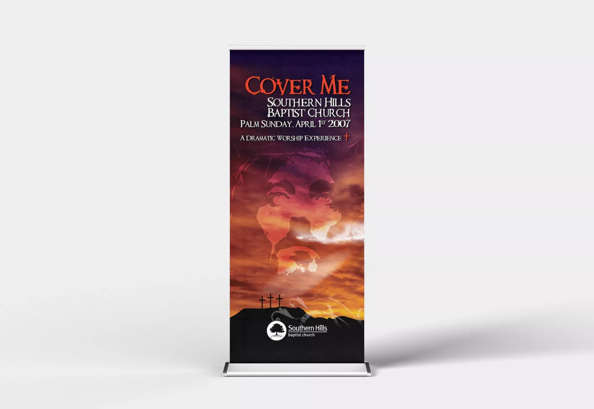 Cover Me Trade Show Banner Design by Matcha Design Cover Me Trade Show Banner Design