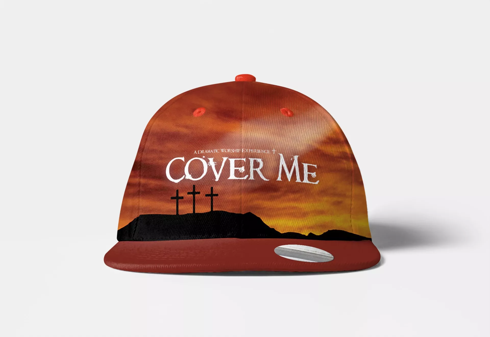 Cover Me Baseball Cap Design by Matcha Design Cover Me Baseball Cap Design